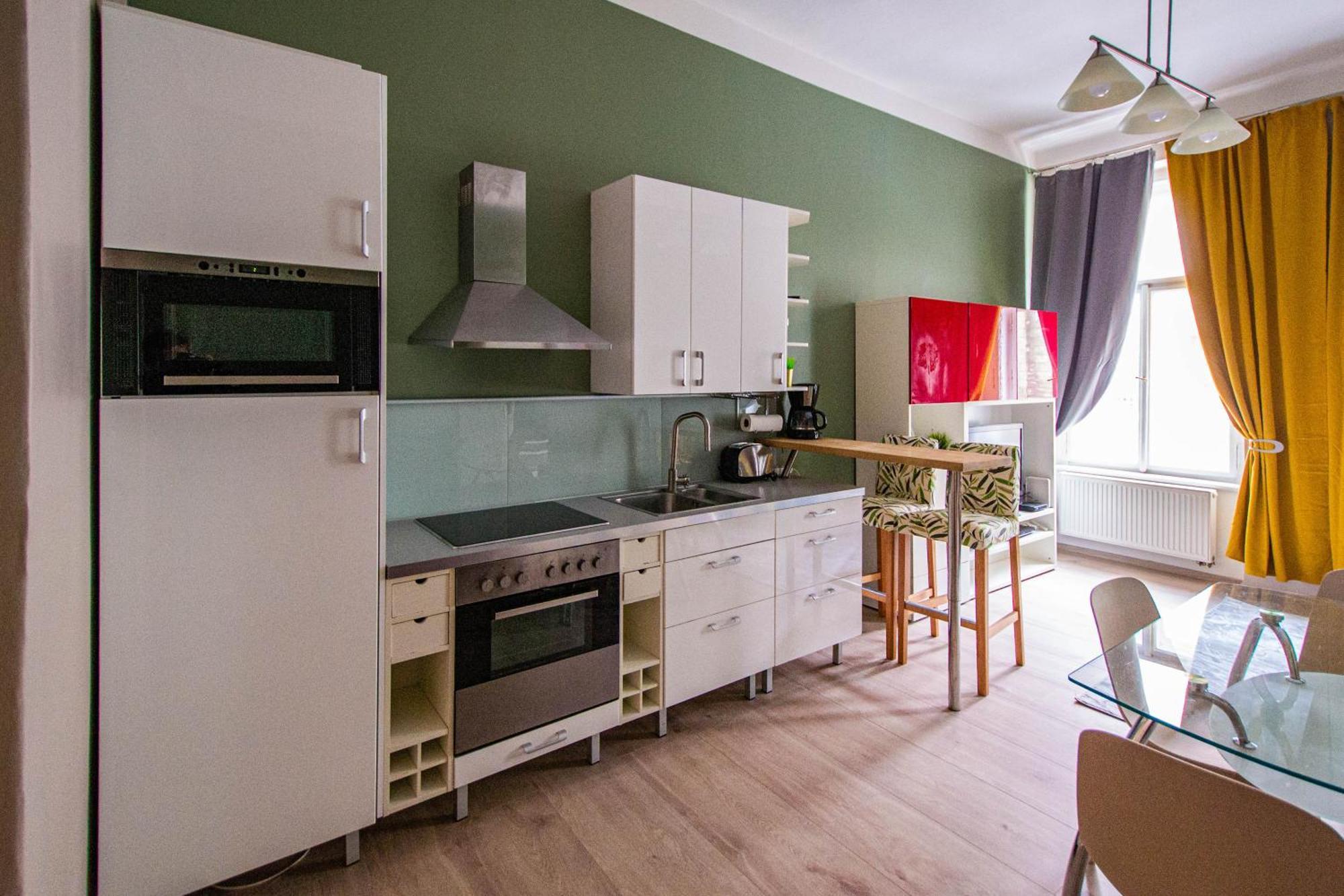 Modern Cozy Apartment By Ruterra براغ المظهر الخارجي الصورة